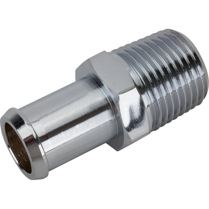 Short Chrome Heater Hose Fitting for 58666369