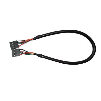 USB 2.0 Internal Motherboard Header Cable for PC (20in, 9pin Female to Female)