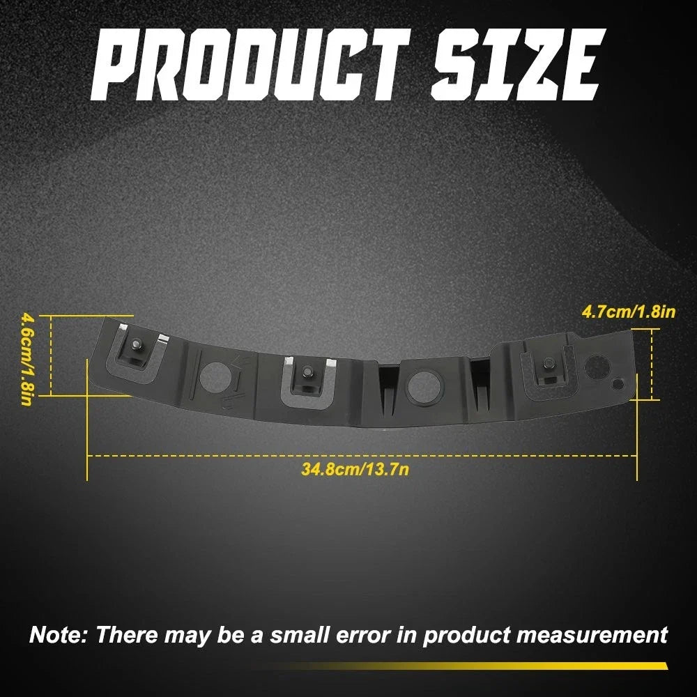 Front Left Bumper Support Bracket for Mazda CX-5 (2017–2021) Black