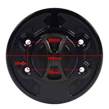 Fuel Gas Tank Cap Cover for BMW S1000RR (2010–2016), S1000R (2014–2016), HP2 Sport