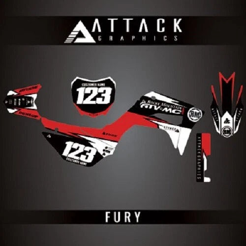 Complete Bike Graphics Kit for Fury (206-972-0190)