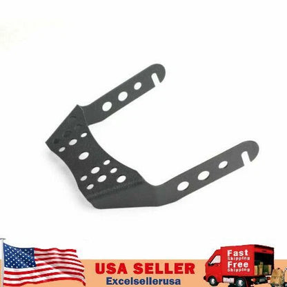 6" ATV Light Bar Bracket Mount for Z400 LTR450 KFX400 YFZ Raptor 350 (M568-A002-Black)