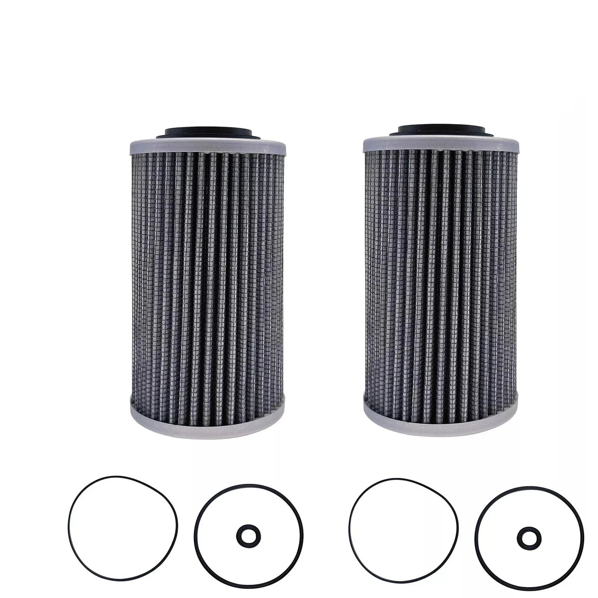 2X Oil Filter & O Ring Kit for Sea Doo 4-Tec RXPX RXTX GTX GTI Wake (2002–2023)