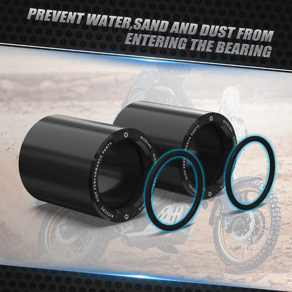 2X Front Wheel Spacers Collar for Yamaha Tenere 700 XTZ07 XTZ700 (2019–2024)