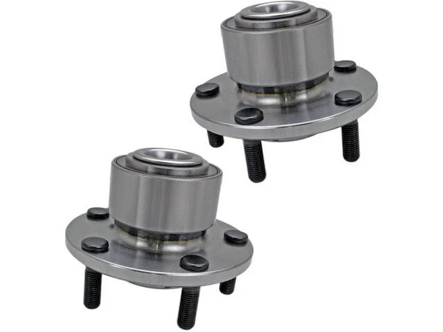 Front Wheel Hub Assembly Set of 2 for Mazda 3 (2004–2005) KX378MQ