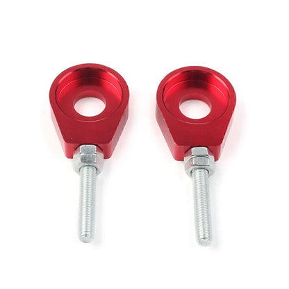 Set of 2 Chain Adjuster Block Tensioners for Pit Quad Dirt Bike ATV CRF50