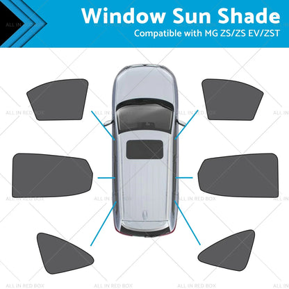 Magnetic Mesh Sun Blind Shade for MG ZS ZST ZS EV (2018-2023)