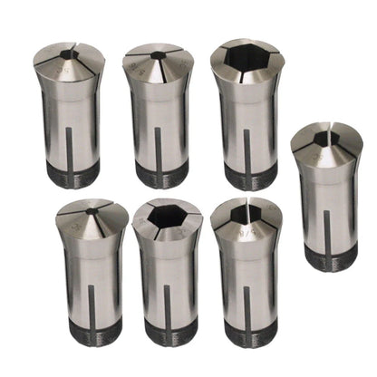 7pcs 5C Hex Collet Set for CNC Machines (Various Models)