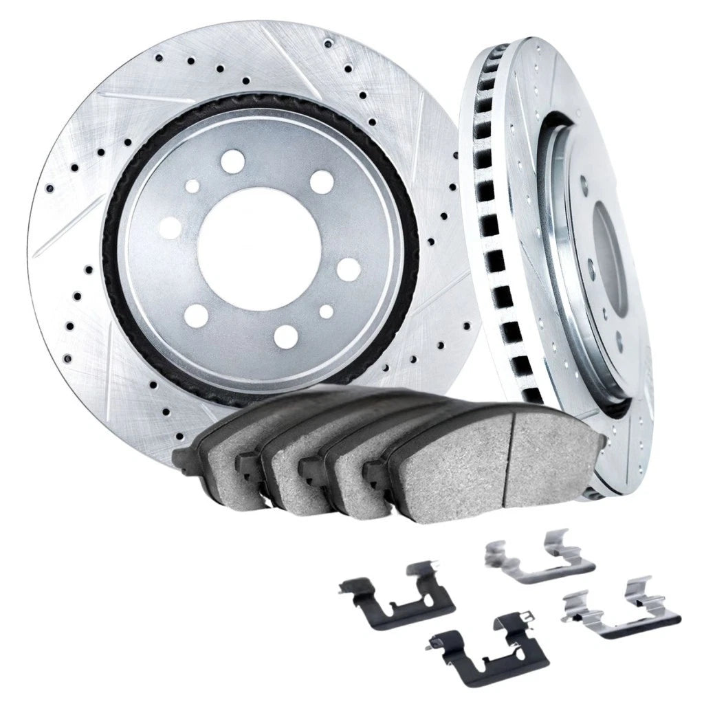 Rotor Set for Buick Rainier (2006–2007) | Vented | ALX-PAU-DF-7512-48058-CLA1