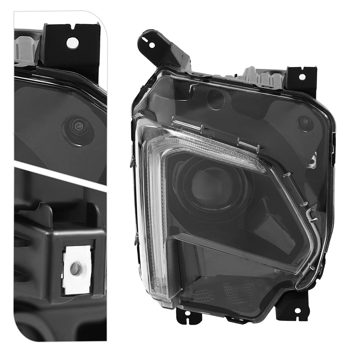 Right Headlamp Assembly for Chevy Traverse (2022–2023) LED Clear Lens