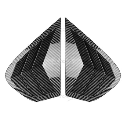 Rear Side Window Louver Vent Cover Trim Add-On for BMW X6 (2008–2014)