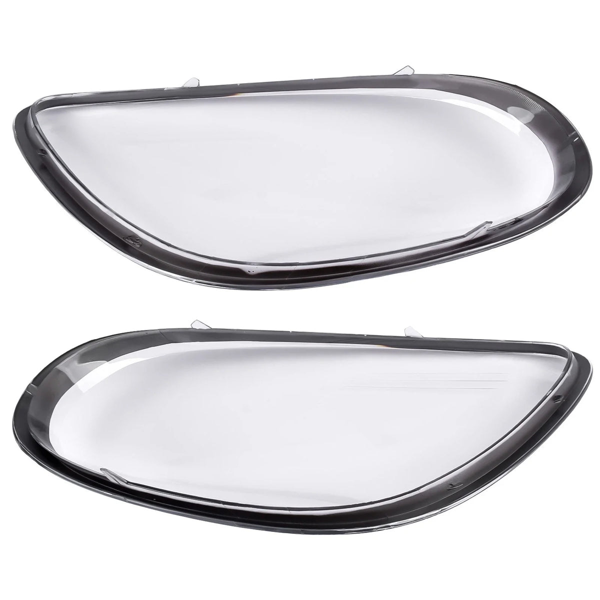 2X Headlight Lens Cover Shell for Porsche Boxster Cayman (2014–2016)