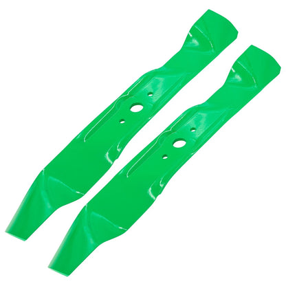 Set of 2 Mulching Blades for Cub Cadet 314 328 331 2130 2135 (MB183+MB183 - LA)