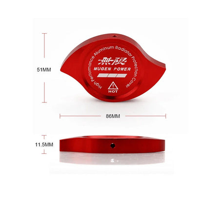 MUGEN Radiator Protection Cap Cover for Honda Accord CR-V CRX RSX (2003–2007)