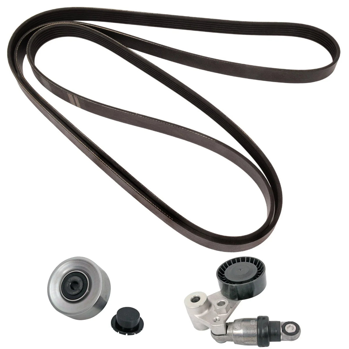 Drive Belt Idler Pulley Tensioner Kit for Kia K900 (2015)