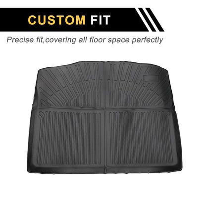 Cargo Liner Rear Trunk Mat for Ford Escape (2020–2024) TPE Stripe Pattern