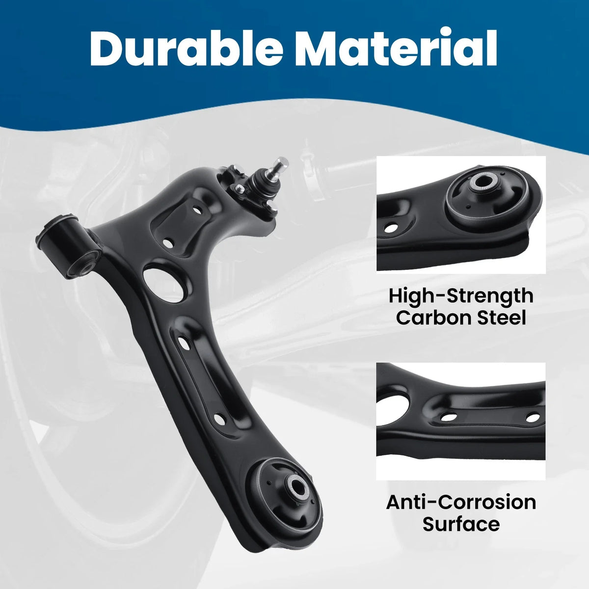 Right Front Lower Control Arm for Hyundai Sonata, Kia Optima, Sportage (2015–2022)