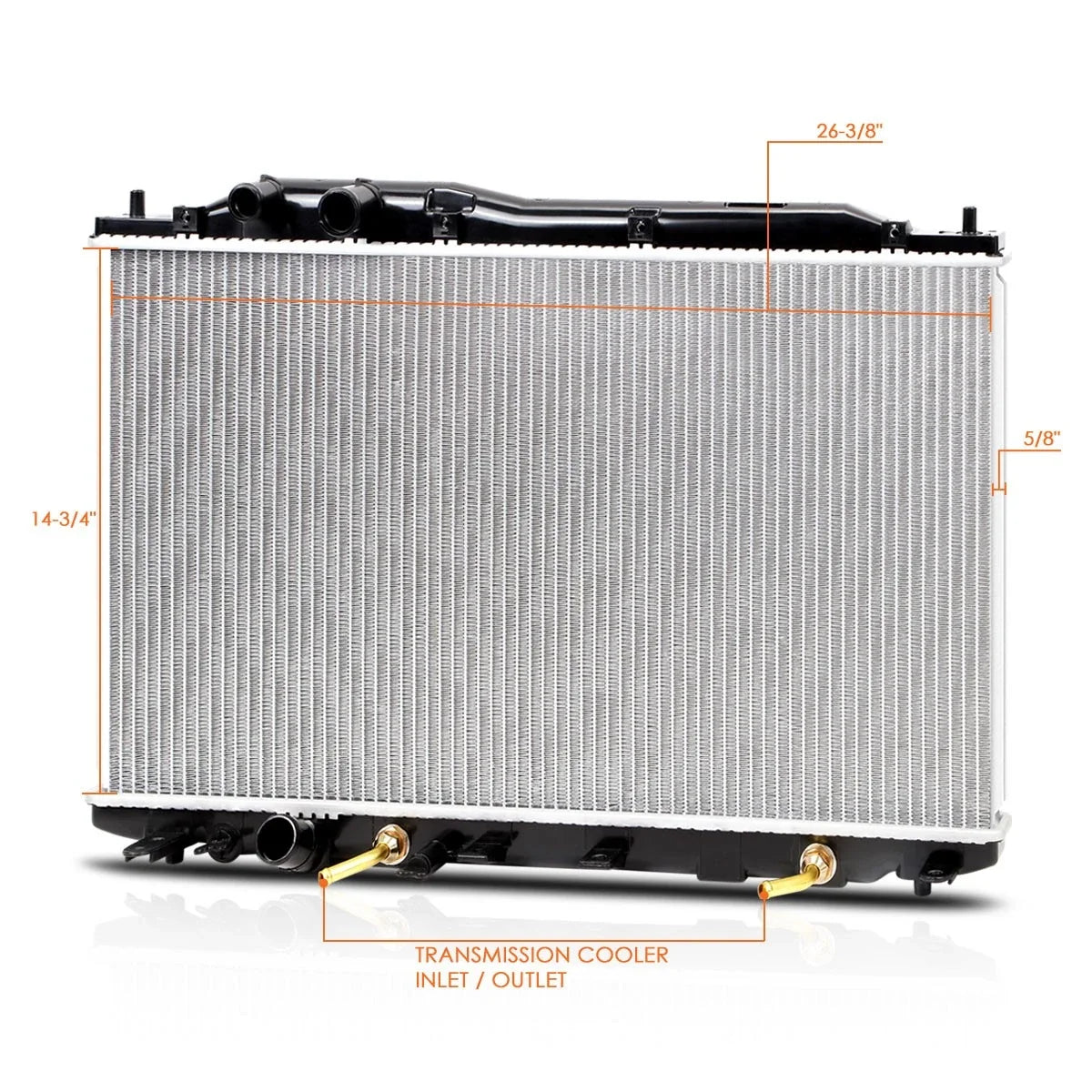 Aluminum OE Style Radiator for Honda Civic/Acura CSX (2006–2011) DPI-2923