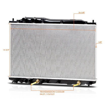 Aluminum OE Style Radiator for Honda Civic/Acura CSX (2006–2011) DPI-2923