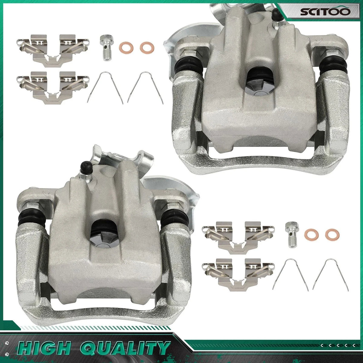 Rear Brake Calipers Kit for Toyota Prius (2010–2015)