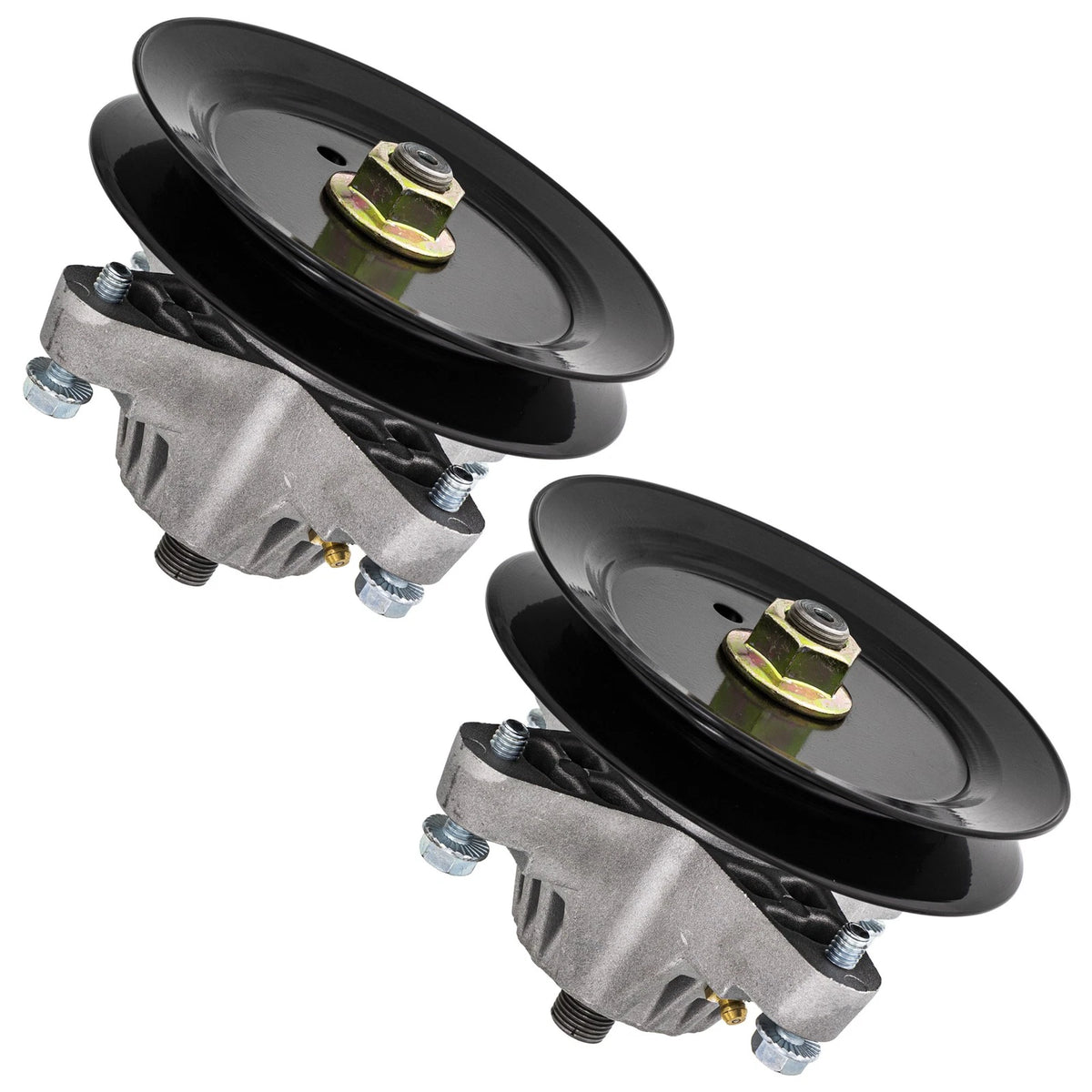 2X Deck Spindle Set for Yard-Machines (T604G, 618G, 609G, 608G, 607G, 604G)