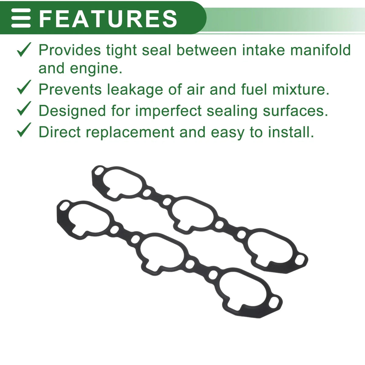 Engine Intake Manifold Gasket for Nissan Maxima (1997–2000) No. 1403538U01