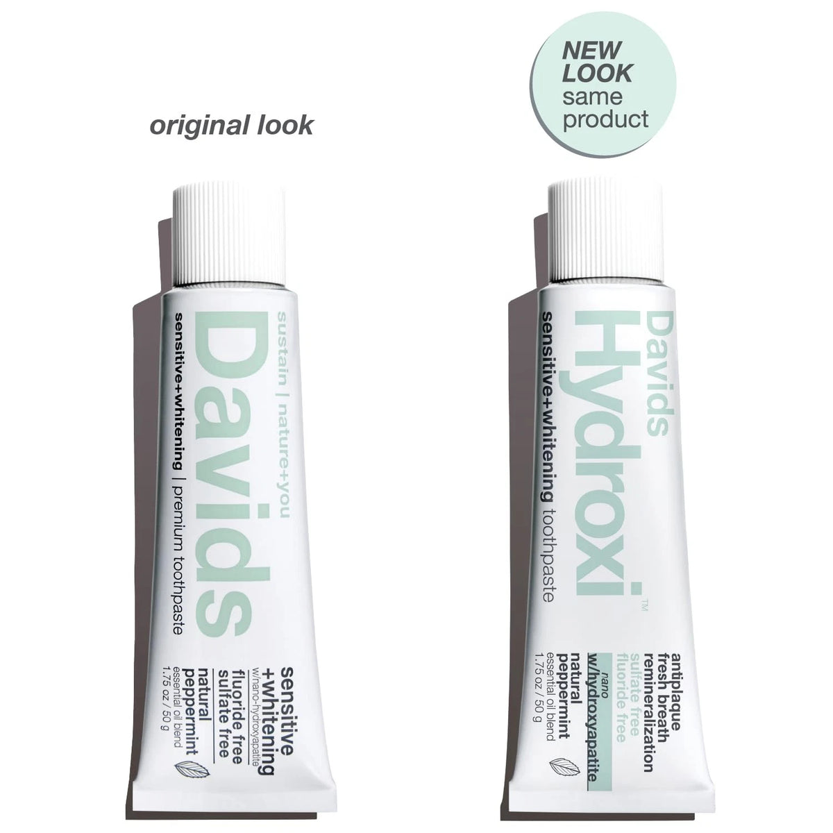 Fluoride Free Nano Hydroxyapatite Toothpaste for Sensitive Teeth (1.75oz)