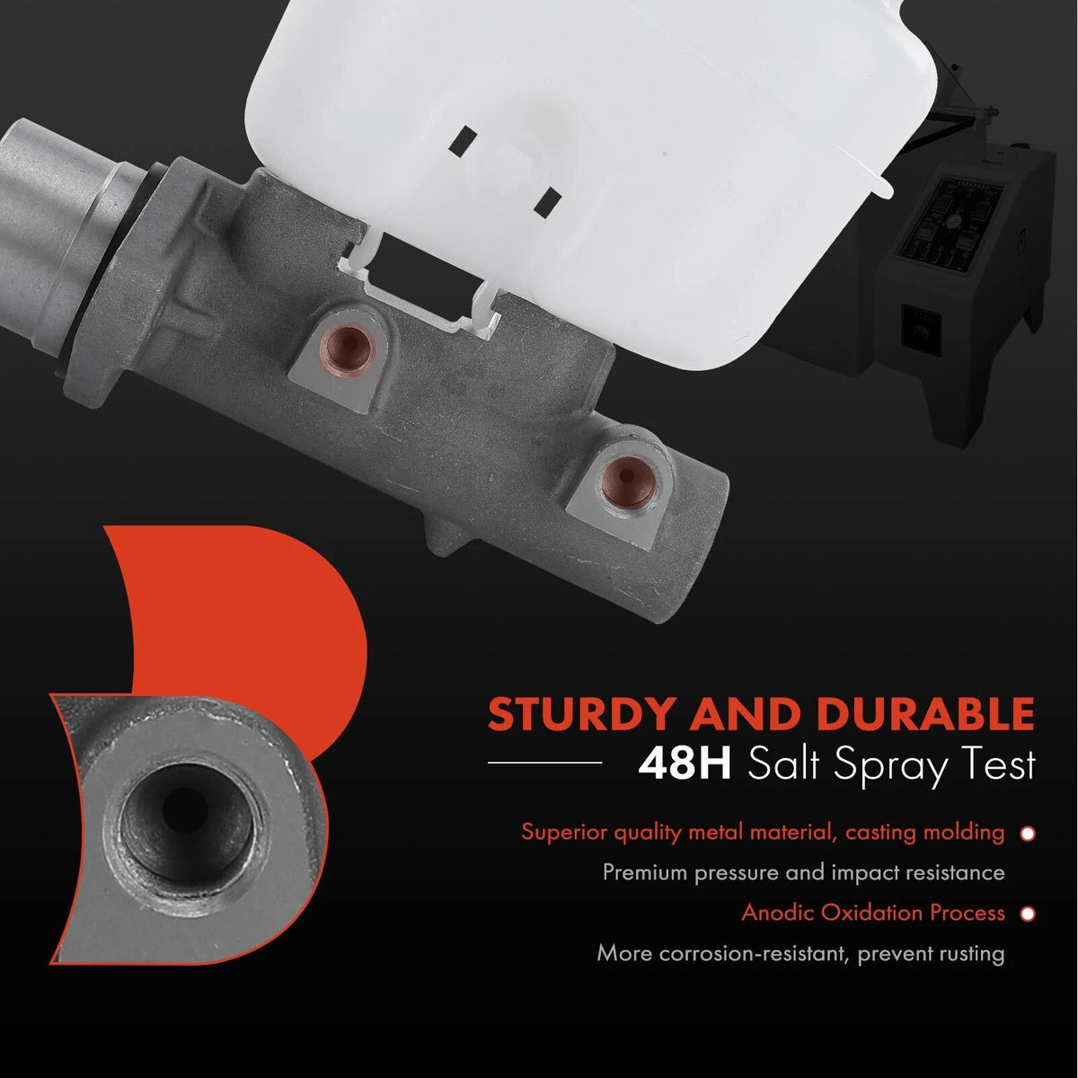 Brake Master Cylinder with Reservoir for Jeep Grand Cherokee (1999–2004) 5011260AA, 5011260AB, M630154