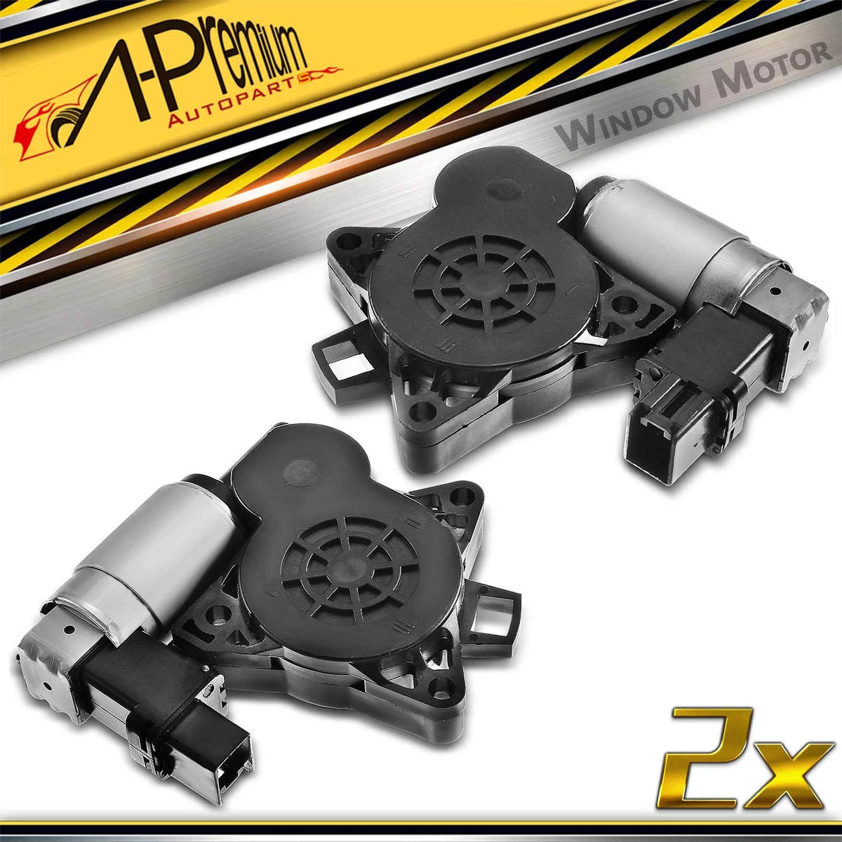 2X Window Lift Motor for Mazda 6 (2006–2008) CX-9 (2007–2015) GJ6A-59-58XF, G22C-58-58XF
