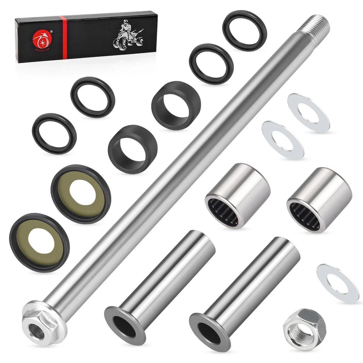 Swing Arm Bearing Seal Pivot Bolt for Suzuki LTZ400 LTZ400Z (2003–2014)