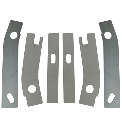 Rear Frame Repair Weld Plates Patch for Jeep Wrangler YJ (1986–1995)