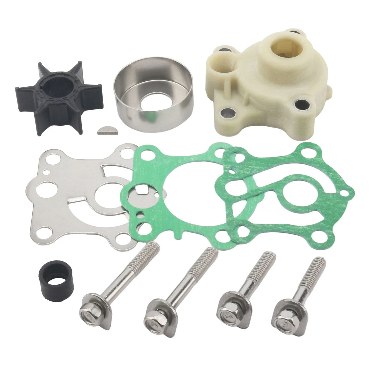 Water Pump Rebuild Service Kit for Yamaha 55HP Outboard (663-W0078-A0-00, 18-3425)