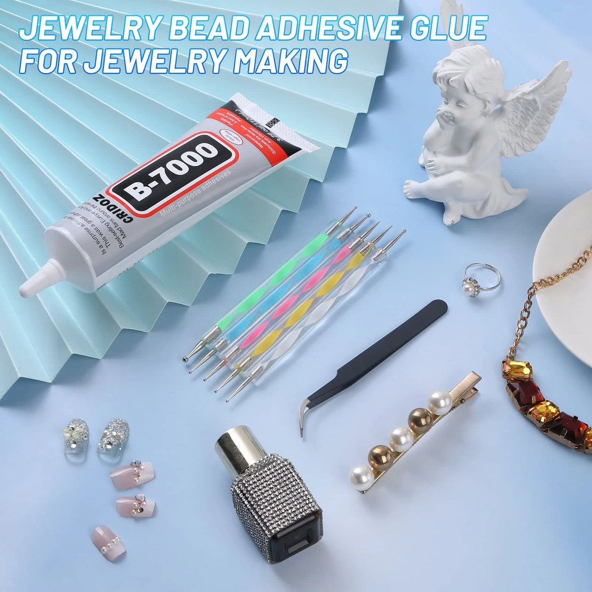 B7000 Jewelry Glue Clear for Rhinestone Craft (3.7 fl oz)