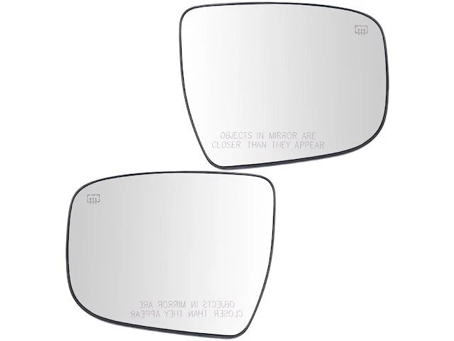 Set of 2 Door Mirror Glass for Nissan Murano (2015–2018) 98618KHKZ