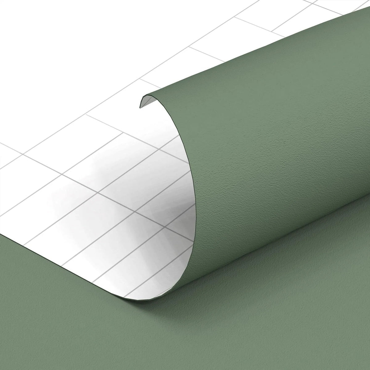 16"x120" Matte Sage Green Peel and Stick Wallpaper Removable Contact Paper