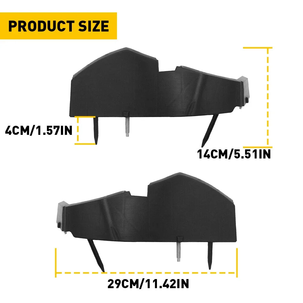 2X Front Bumper Bracket for Dodge Challenger (2015–2021)