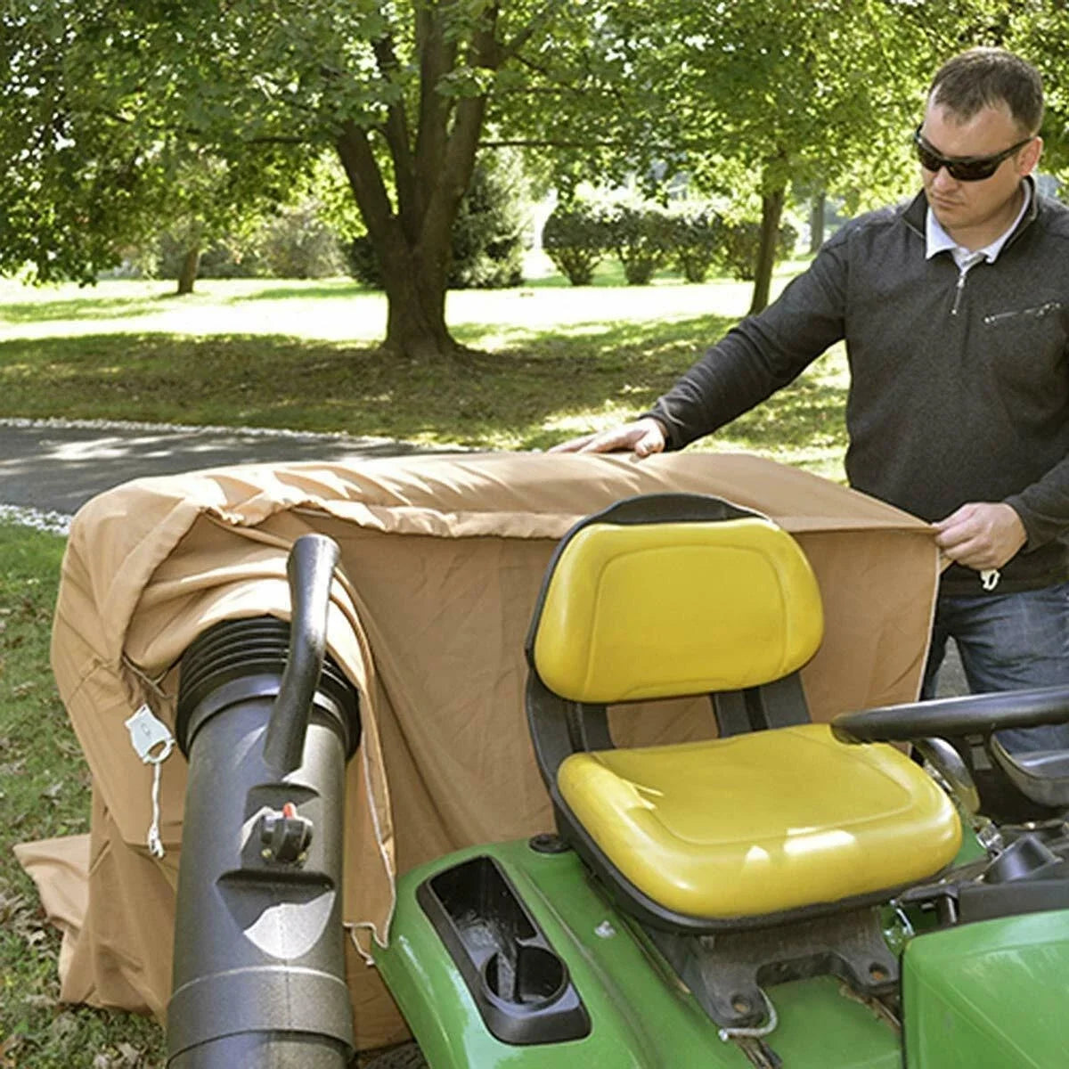 Lawn Tractor Leaf Bag for Riding Mower (400 Gallons)