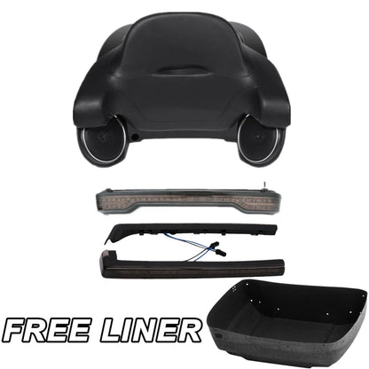 Trunk Pad Tail Side Light Speaker for Harley Touring Road Glide (2014–2023)