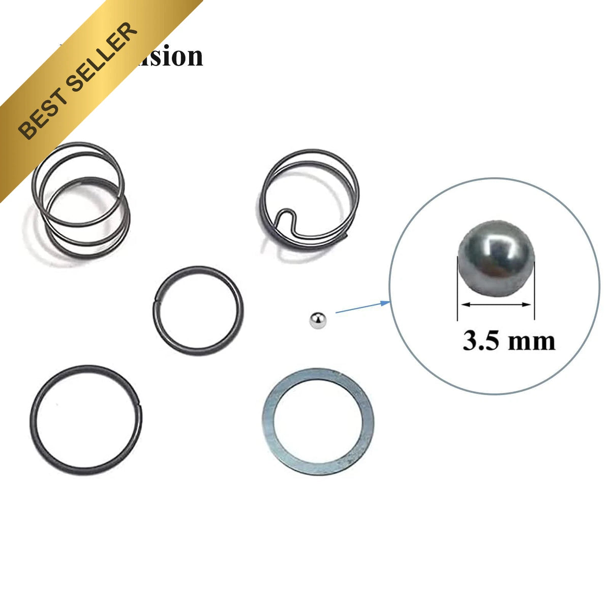 4 Sets Impact Driver Spring Kit w Steel Ball for DCF885B DCF886B