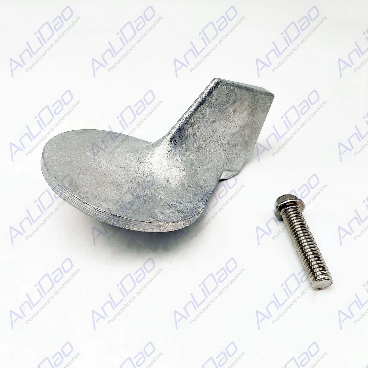 Zinc Trim Tab Anode & Bolt for MerCruiser Mercury (822777Q1, 18-6014, 46399A1)