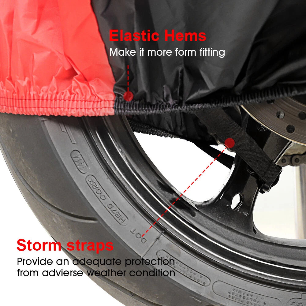 Motorcycle Cover for Honda Grom 125 (M40-10-M) - UV Waterproof Dust Protector