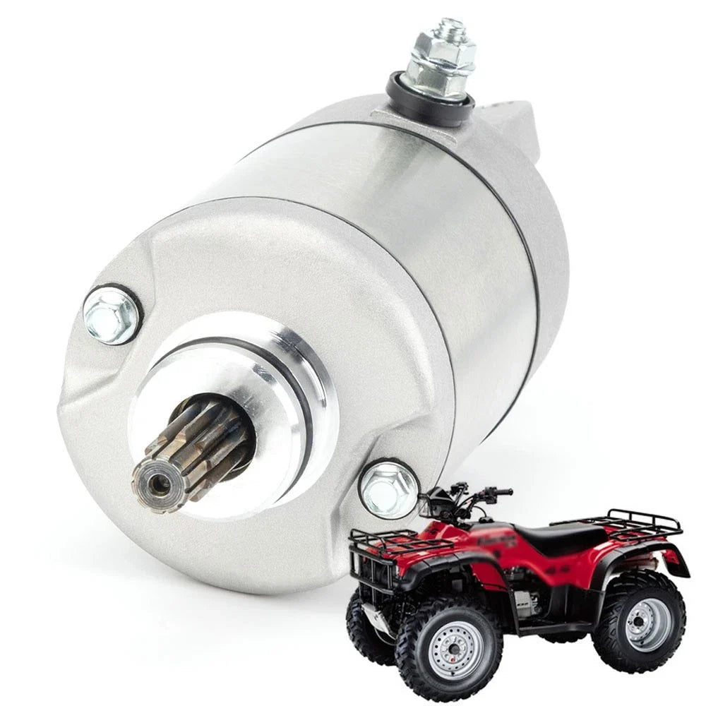 Starter Motor Assembly #31200-HM7-003 for Honda FourTrax Foreman 400 450 500 (1995–2004)