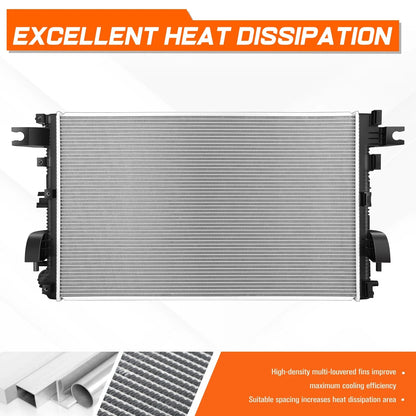 Full Aluminum Core Radiator for Ram 2500 3500 6.4L V8 (2019–2024) DPI-13895