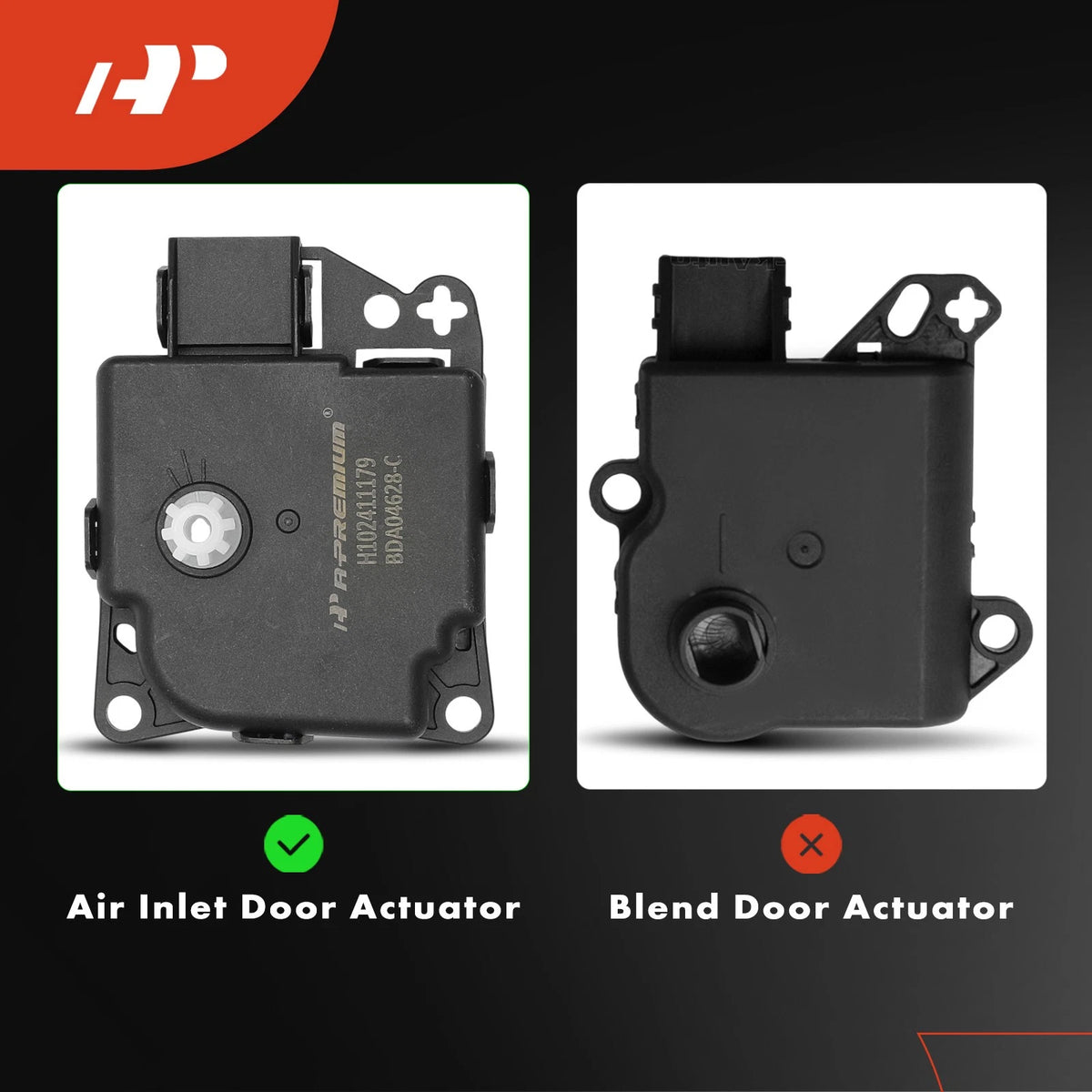 Main Air Door Actuator for Nissan Frontier Pathfinder (2005–2019) 27443-EA010, 27443Z P01A, 604-628