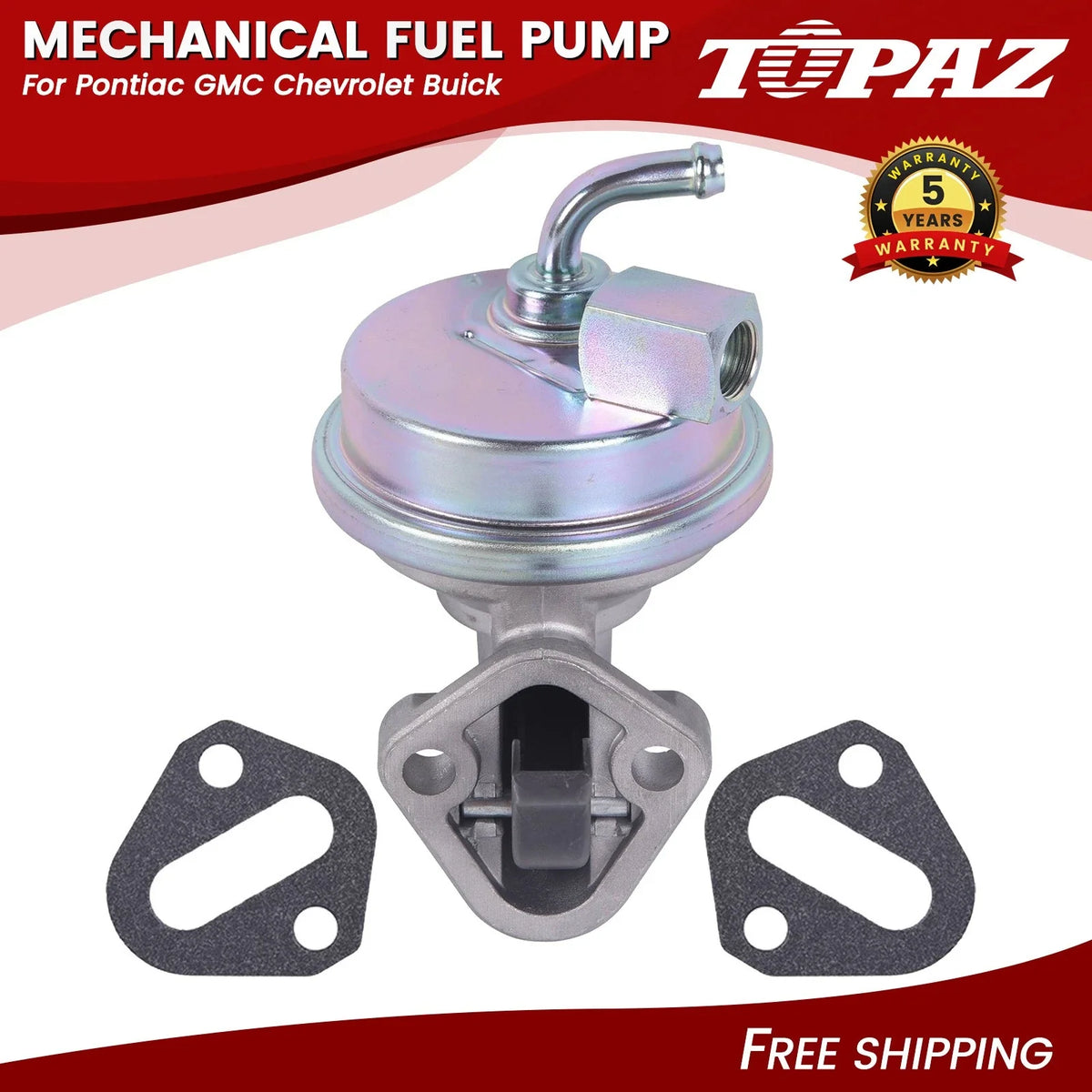 Mechanical Fuel Pump for Pontiac GMC Chevrolet Buick (1967–1987)