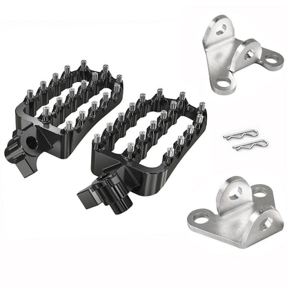 Footrest Footpegs Set for Yamaha Tenere 700 XTZ07 (2019–2023) W/ Lowering Bracket