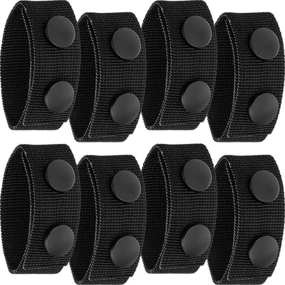 8X Belt Keeper Nylon Double Snaps for Automotive Use