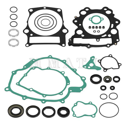 Complete Gasket Set & Oil Seal Kit for Yamaha Rhino Grizzly 660 (2002–2008)