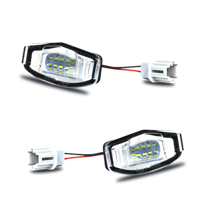 Bright White LED License Plate Lights for Honda Civic Acura MDX ILX