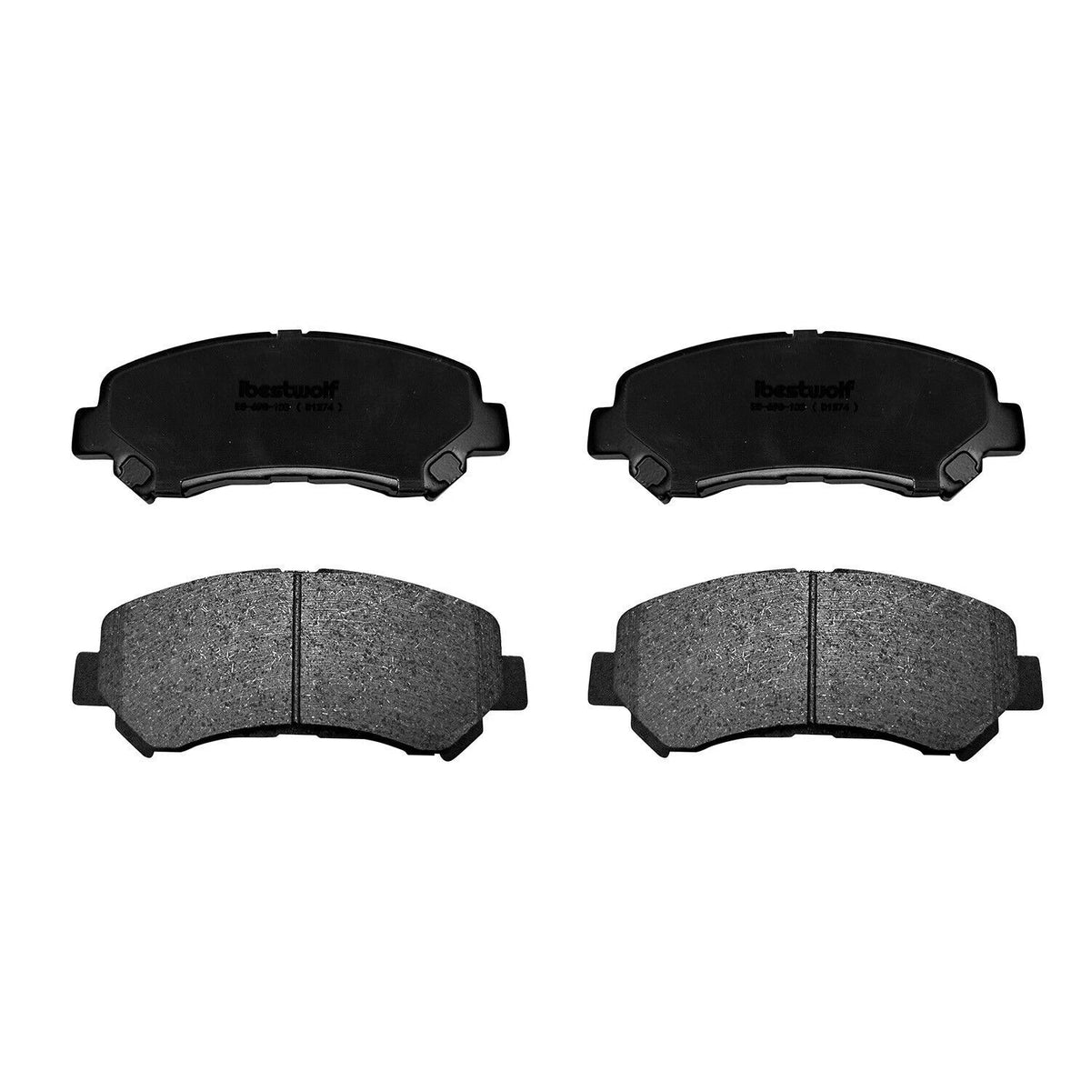 Front Ceramic Brake Pads for Juke Nismo RS, Sentra SE-R, Maxima, Rogue (P-1374, D1374)